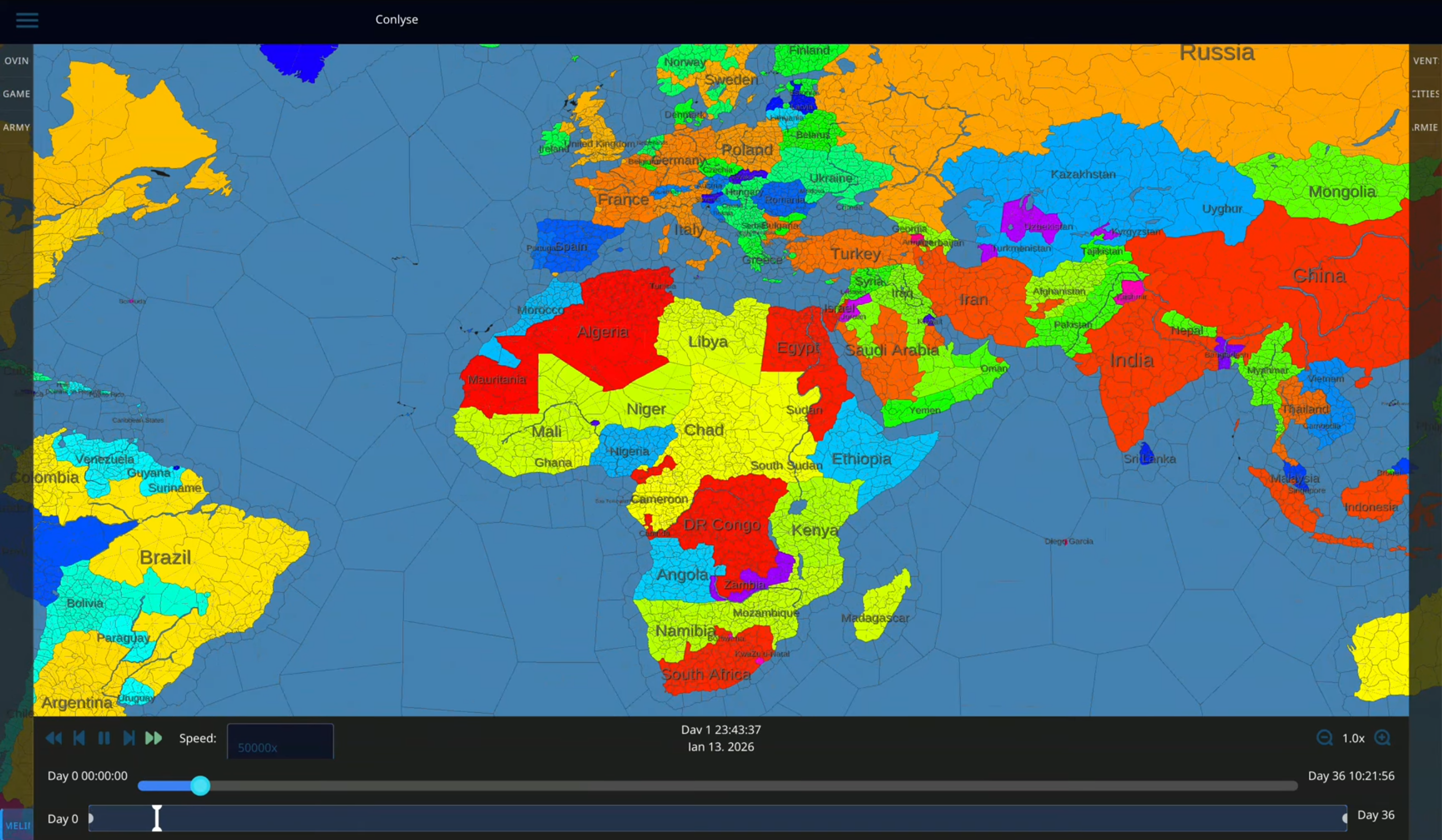Conlyse desktop client screenshot